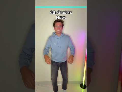 6th Graders Then vs Now 🤣