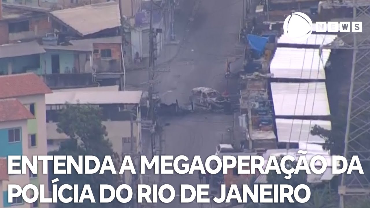 Entenda o objetivo da operação da polícia do Rio de Janeiro que deixou 64 mortos e 81 presos  TV Online Entenda o objetivo da operação da polícia do Rio de Janeiro que deixou 64 mortos e 81 presos