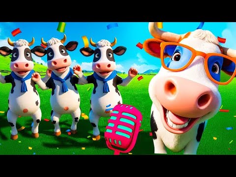 Bò nhảy siêu hài - Nhạc Thiếu Nhi - Vũ Điệu Động vật 2025