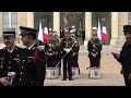 LIVE: British Grenadiers join Republican Guards for Elysee changing of the guard in Paris  - 59:21 min - News - Video