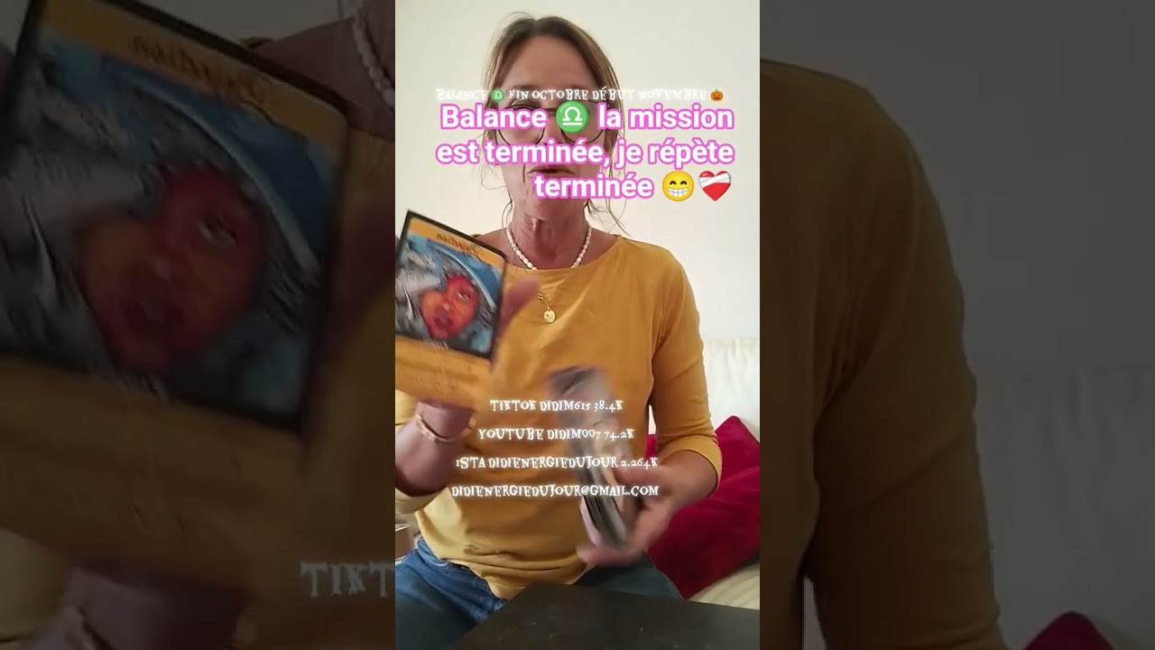 đźđ balance â€ïžâđ©č la mission est terminĂ©e #guidance #voyance #tarot #oracle #amour #message #pourtoi
