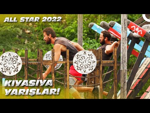 Erkeklerin Dokunulmazlık Performansı | Survivor All Star 2022 - 86. Bölüm