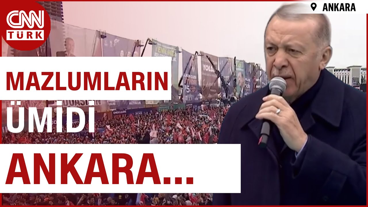 Cumhurbaşkanı Erdoğan Ankara Mitinginde Konuşuyor: "Rusya Hükümetine Taziyelerimizi İletiyoruz!"