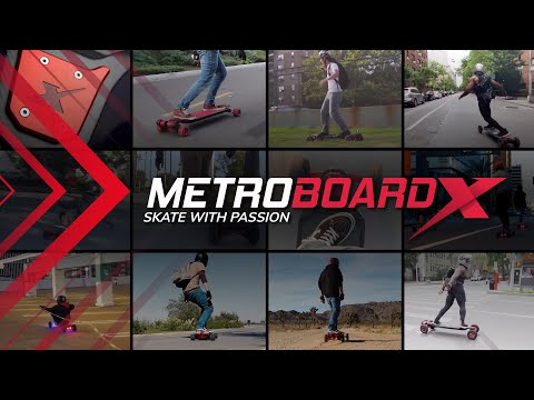 MetroboardX Electric Skateboard - Skate with Passion