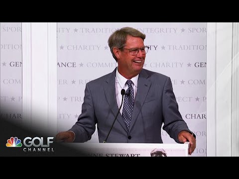 Paul Azinger accepts the Payne Stewart Award (Full Speech) | Golf Channel