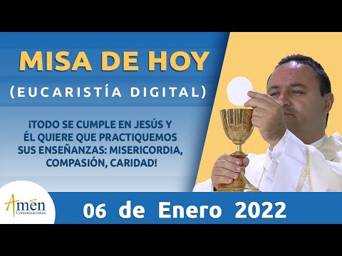 Misa de Hoy Jueves 6 de Enero 2022 l Padre Carlos Yepes |Eucaristia Digital  | Biblia | Catolica - Salmo da Bíblia