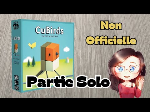 CUBIRDS - Partie Solo non officielle [BGG]