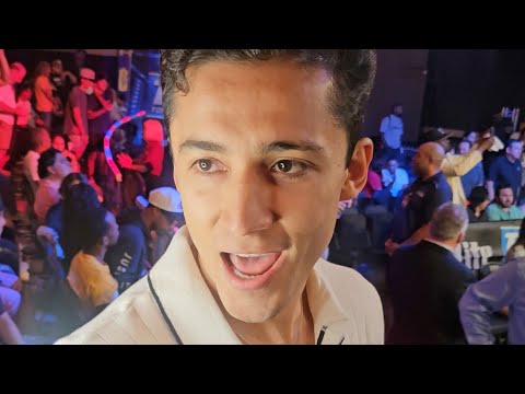 Rafael Espinoza REACTS to CALLOUT by Bruce Carrington after BEATING Mateus Heita