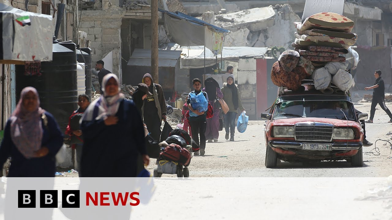 Israel issues new evacuation order in Gaza | BBC News