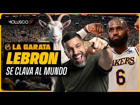 LA GARATA EN VIVO, LEBRON HACE HISTORIA / TOM BRADY DE CABRO A CABRA