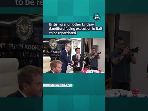 British grandmother Lindsay Sandiford facing execution in Bali to be repatriated #itvnews