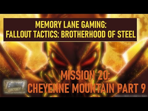 #fallouttactics   Episode 132 - Mission 20: Cheyenne Mountain Part 9