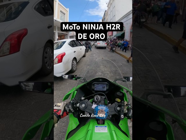 Moto De Oro H2R #motos #automobile #oro #humor #kawasaki #ninja #h2r