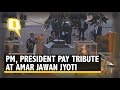 Prez Kovind, PM Modi pay tribute to martyrs at Amar Jawan Jyoti
