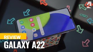 Vido-test sur Samsung Galaxy A22
