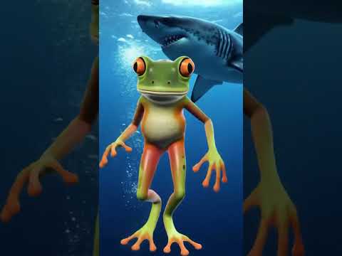 🐸 Crazy Frog vs Giant Shark 🦈