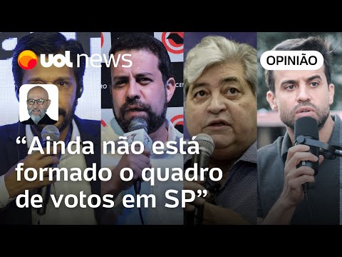 Pesquisa Quaest mostra que ainda não está formado o quadro de votos em SP, diz Josias de Souza