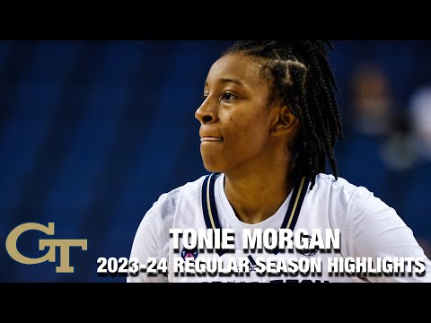 Tonie Morgan 2023-24 Regular Season Highlights | Georgia Tech Guard