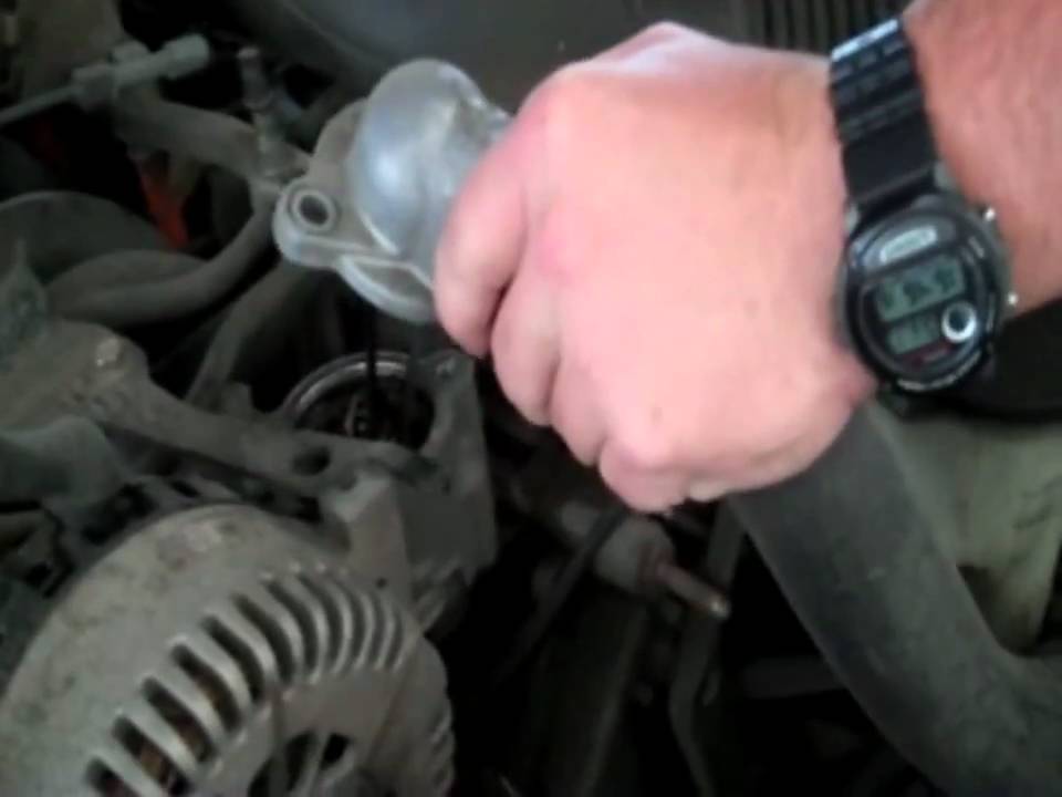 Thermostat Replacement - YouTube 2004 mustang radio wiring 