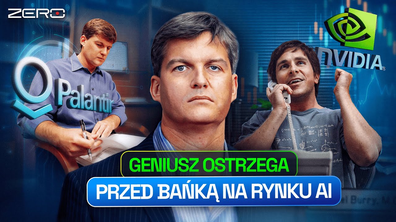 MICHAEL BURRY. PRZEWIDZIAŁ KRYZYS W 2008 ROKU. DZIŚ OSTRZEGA PRZED AI