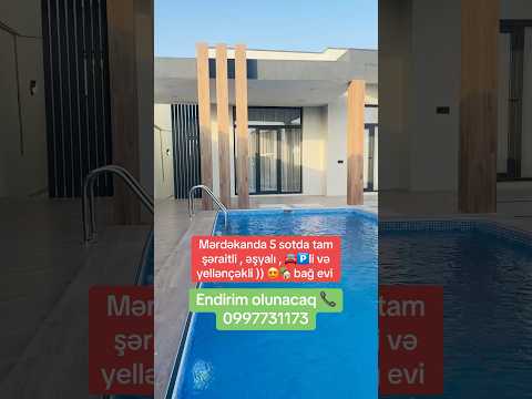Mərdəkanda 5 sotda geniş imkanlara malik möhtəşəm bağ evi #bağevi #villa #home #bagevivillaaz #ev