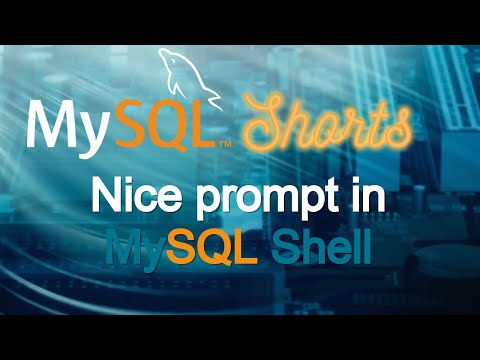 Episode-093 - Nice prompt in MySQL Shell