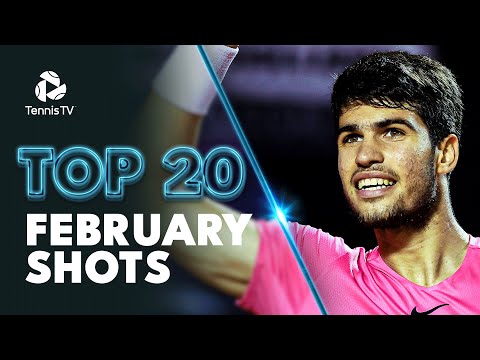 Top 20 Best ATP Tennis Shots | February 2023