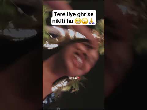tere liye ghr se niklti hu #jugraafiya #trending #bollywoodcoversongs #youtubeshorts #lovestatus 🥰😋😁