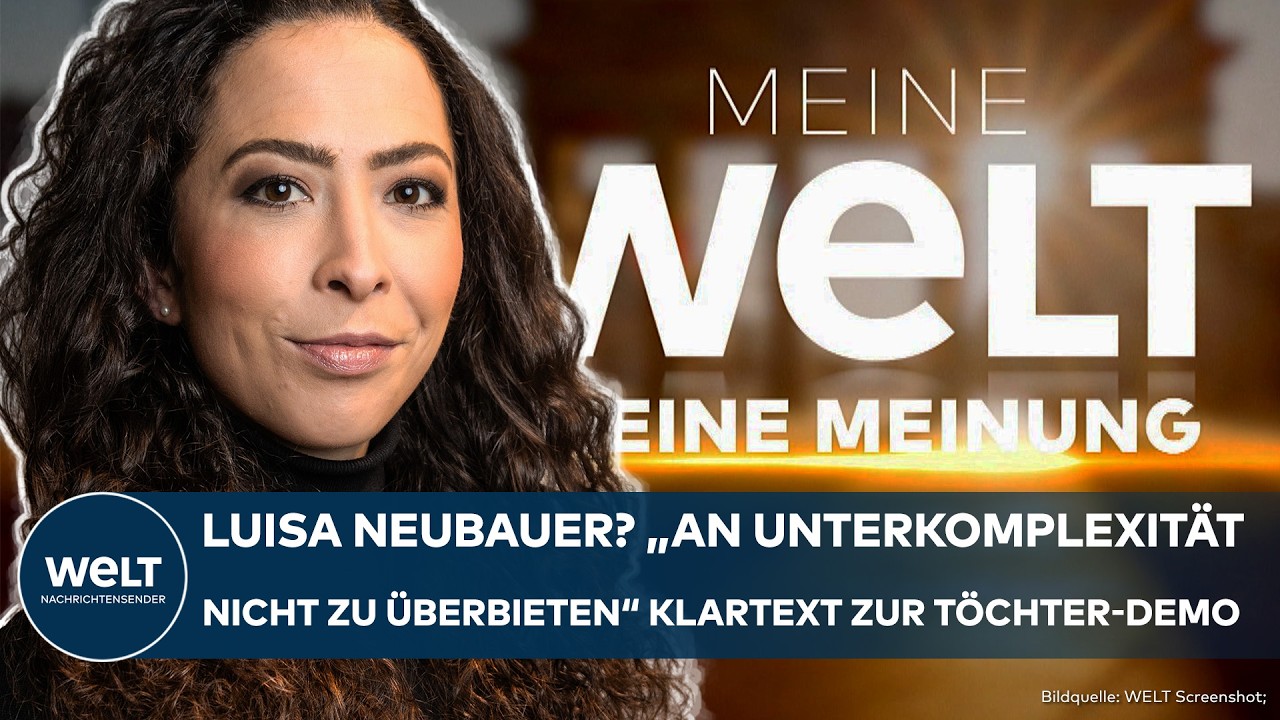 BERLIN: Luisa Neubauers Töchter-Demo gegen Merz? "Nicht zu überbieten" Klartext von Anna Schneider
