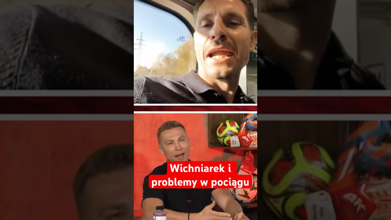 Wichniarek i problemy w pociągu 🤣 #shorts