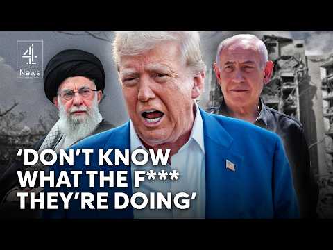 Trump rants at Israel and Iran as ceasefire violated in hours