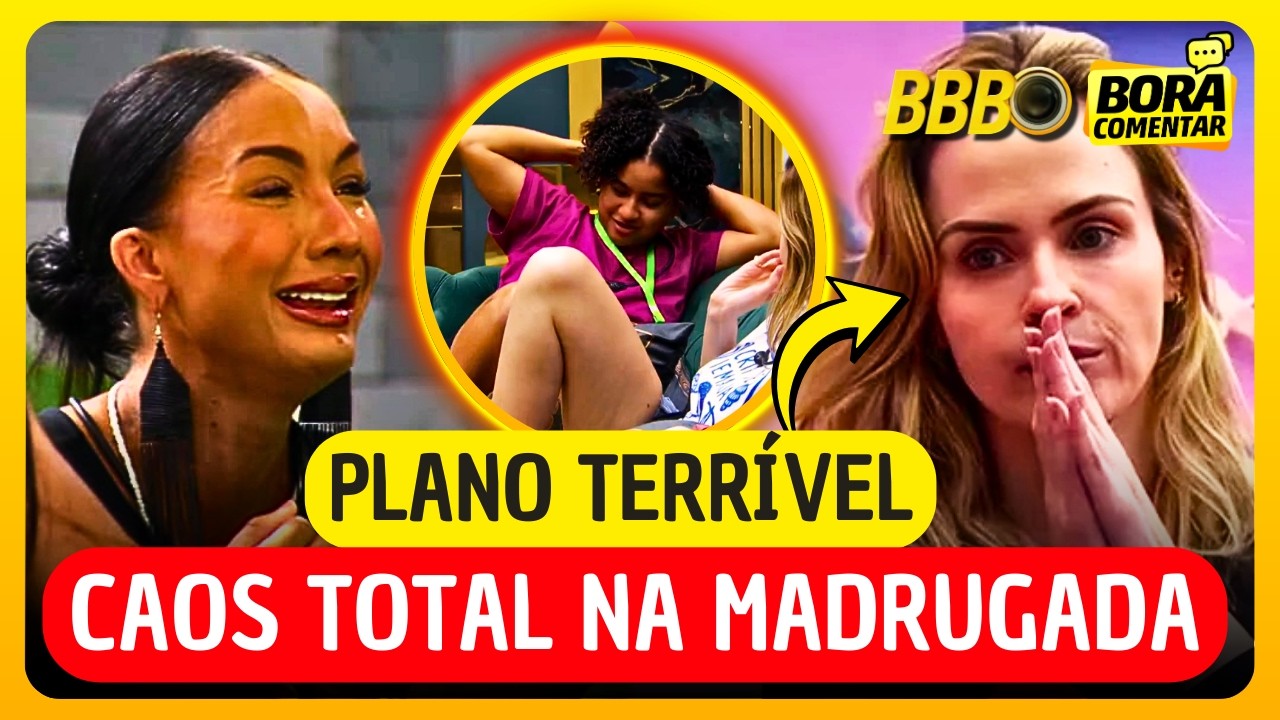💥😱VAI DAR EXPULSÃO! Plano TERRÍVEL na MADRUGADA pode ACABAR MAL! Milena PASSA dos LIMITES! BBB26