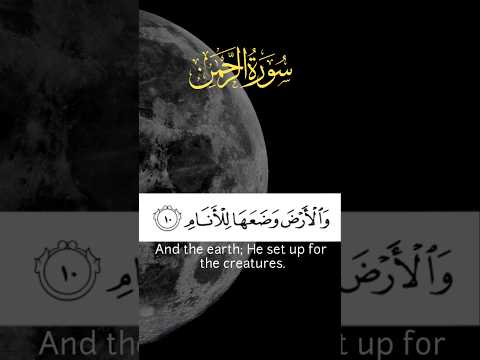 #islamicshorts #quran #islamicreminder #quranshorts #foryou #suraharrahman #surah