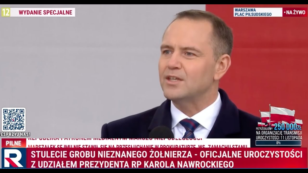 Prezydent Nawrocki: Grób Nieznanego Żołnierza to ołtarz Ojczyzny!