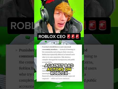 ROBLOX CEO IN TROUBLE