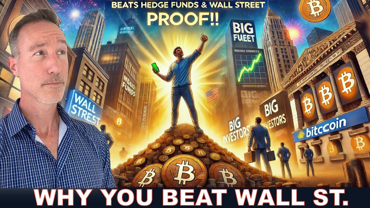 Why Retail Bitcoin Investors OUTPERFORM Wall Street. Don't Trust The Data!