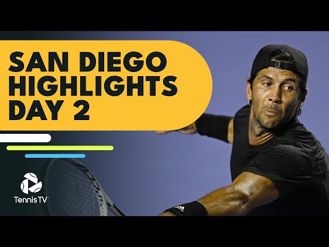 Nakashima Encounters Svajda; Verdasco, Kudla Feature | San Diego Open Highlights Day 2