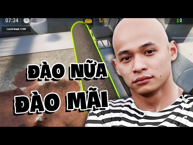 (Prison Escape Simulator: Dig Out #1) Lên kế hoạch vượt ngục cùng doanh nhân đào đất Độ Mixi.