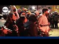 War protest in DC turns violent