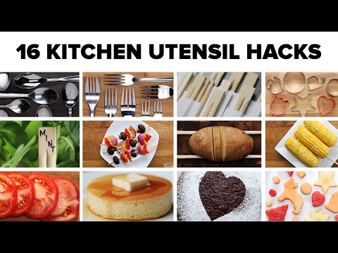 16 Kitchen Utensil Hacks