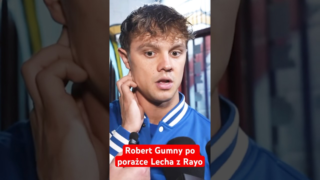 Gumny komentuje porażkę lecha z rayo #shorts