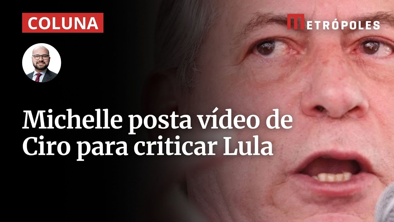 Michelle Bolsonaro usa Ciro Gomes para atacar Lula