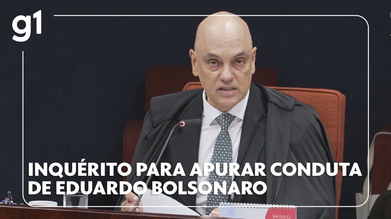 Moraes diz que determinou inquérito para Eduardo Bolsonaro por tentativa de obstrução da Justiça