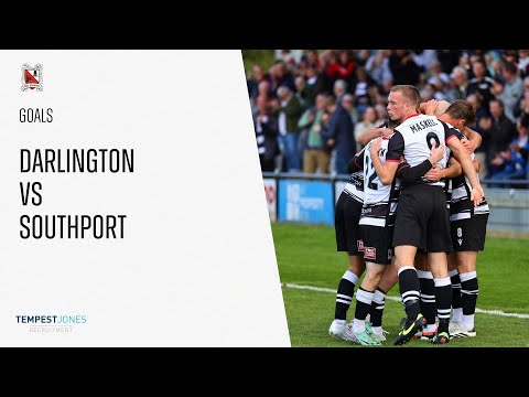 Goals: Darlington v Southport