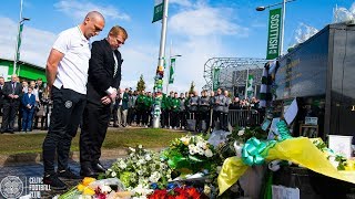Celtic pay tribute to football legend Billy McNeill Celtic pay tribute to football legend Billy McNeill