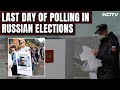 Russia Elections 2024 | Long Queues At Polling Booth In Moscow On Last Day Of Presidential Elections
