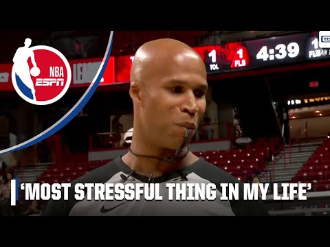 RJ reflects on Summer League officiating: 'The MOST stressful thing in my entire life' | NBA on ESPN