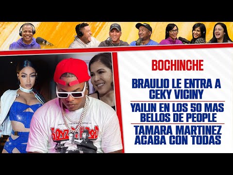 Braulio Fogón le entra a Ceky - Tamara acaba con Caroline y Yailin en los 50 más bellos - Bochinche