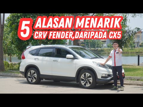 LEBIH MENARIK CRV,DARIPADA CX5! INI ALASANNYA | HONDA CRV FENDER 2016 Test Drive by FormulaMotorTV