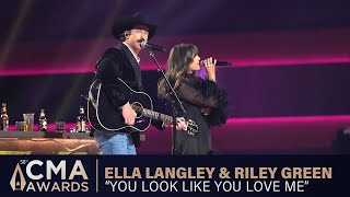 Ella Langley &amp; Riley Green - “you look like you love me” | Live at CMA Awards 2024